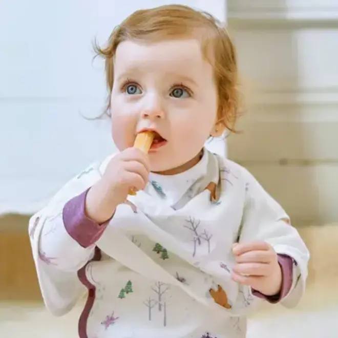 Bamboo Burp 'n Bib (2 Pack) SNOW BUDDIES