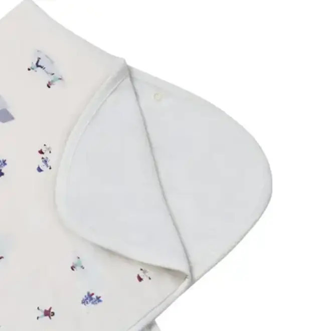 Bamboo Burp 'n Bib (2 Pack) SNOW BUDDIES