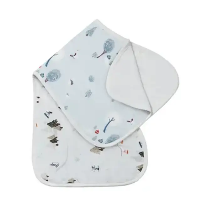 Bamboo Burp 'n Bib (2 Pack) WINTER FUN