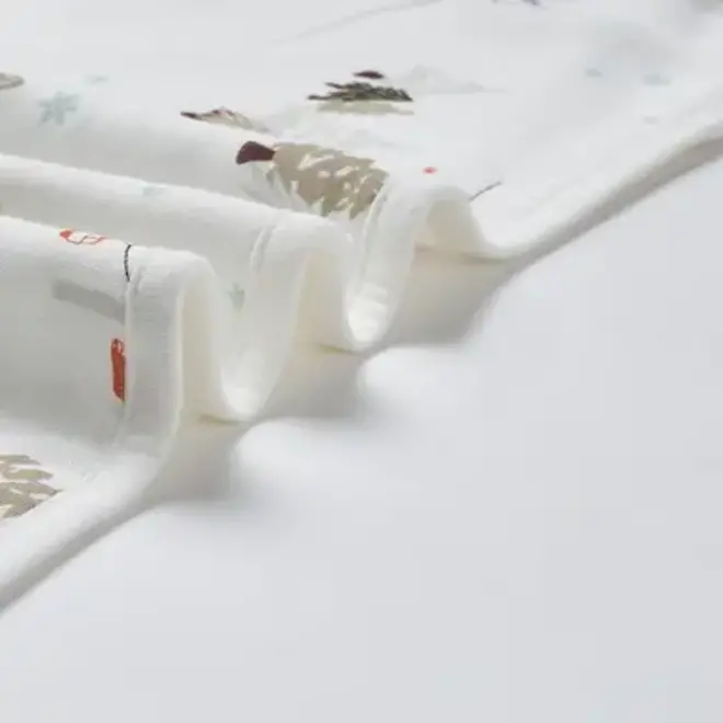 Bamboo Burp 'n Bib (2 Pack) WINTER FUN