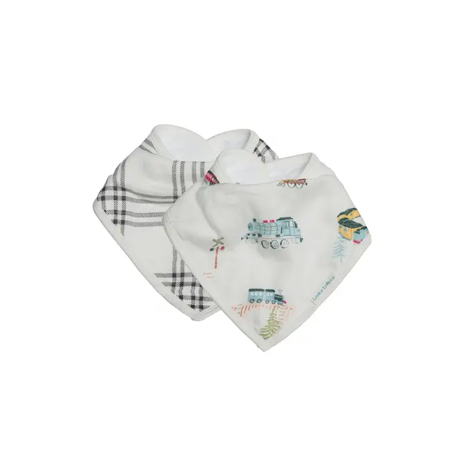 Muslin Bandana Bib Set - All Aboard