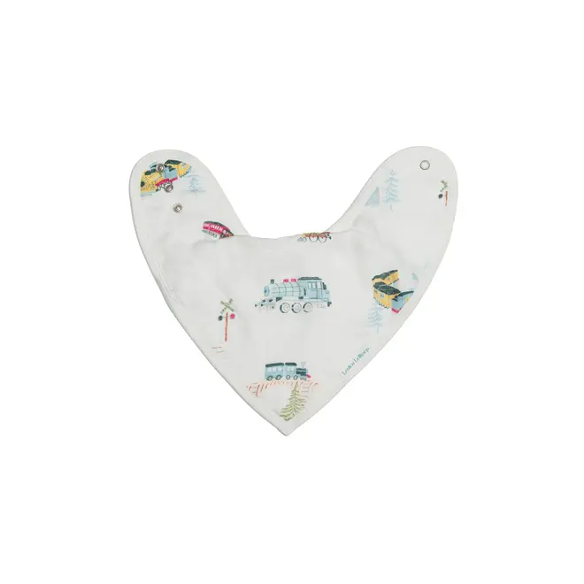 Muslin Bandana Bib Set - All Aboard
