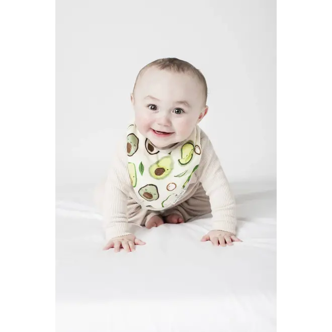 Muslin Bandana Bib Set - Advocado