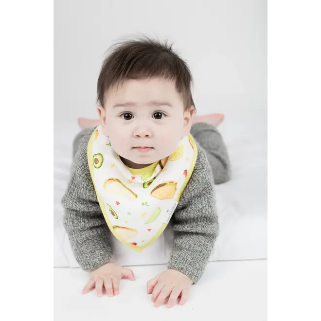Muslin Bandana Bib Set - Advocado