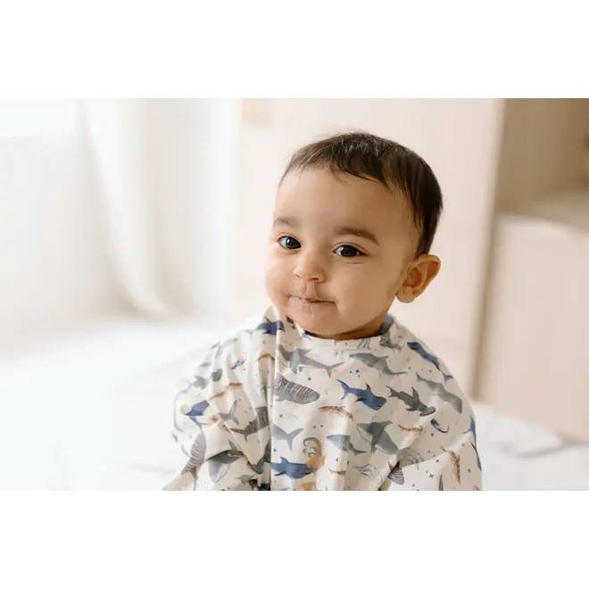 Long Sleeve Bib - Sharks