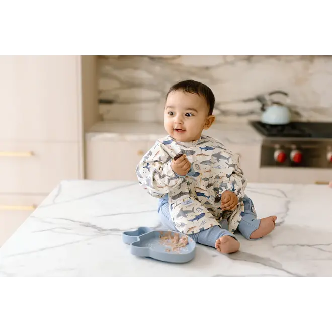 Long Sleeve Bib - Sharks