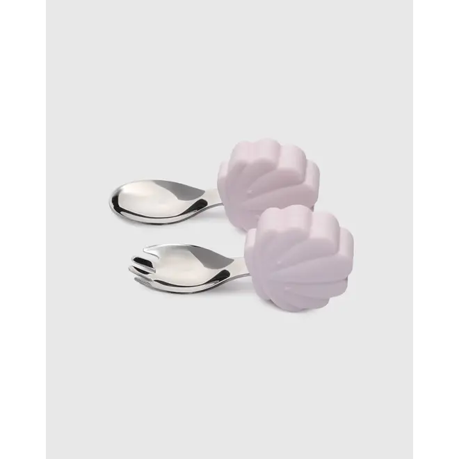 Learning Utensils Set - Seashell