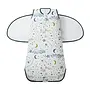 2.5 TOG Swaddle Sleep Bag Stars White