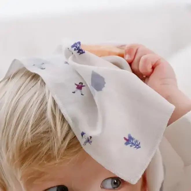 Bubs Baby Washcloth Set (6 Pack) SNOW BUDDIES