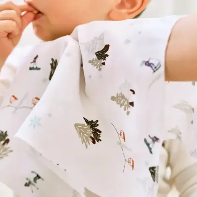 Bubs Baby Washcloth Set (6 Pack) WINTER FUN