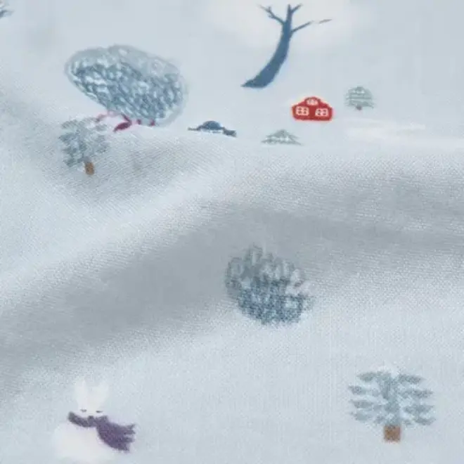 Bubs Baby Washcloth Set (6 Pack) WINTER FUN