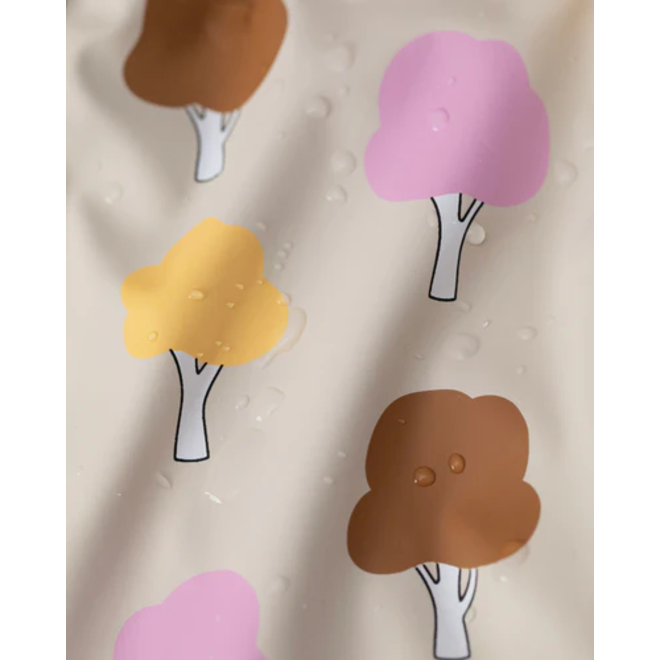 Rain Coverall Trees Beige