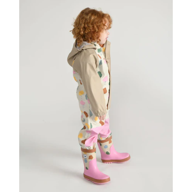 Rain Coverall Trees Beige