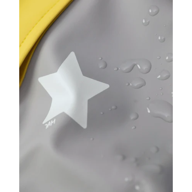 Rain Coverall Rainy Star Yellow