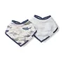 Muslin Bandana Bib Set - Sharks