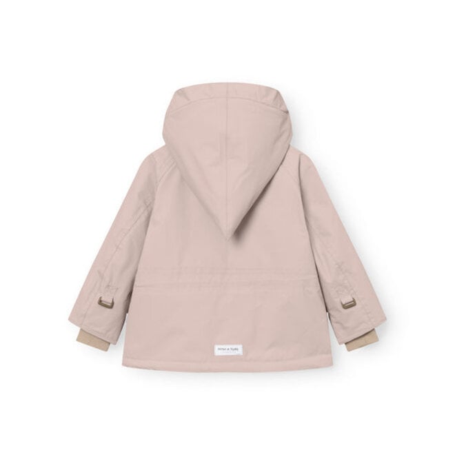 MATWANG fleece lined winter jacket Cloudy rose