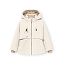 MATALGEANA fleece lined winter jacket Angora cream