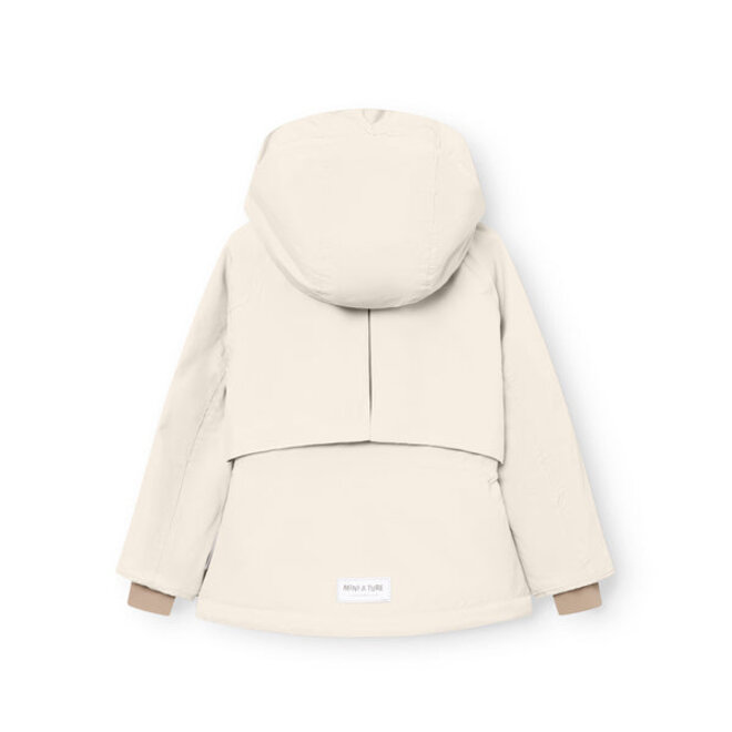 MATALGEANA fleece lined winter jacket Angora cream