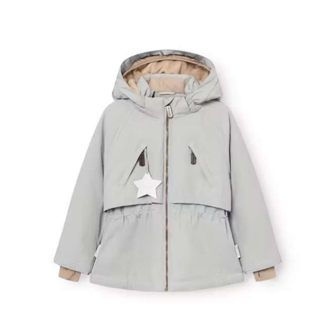 MATALGEANA fleece lined winter jacket Puritan grey