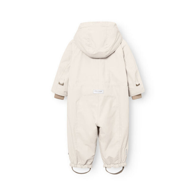 MATWISTI fleece lined snowsuit Angora cream
