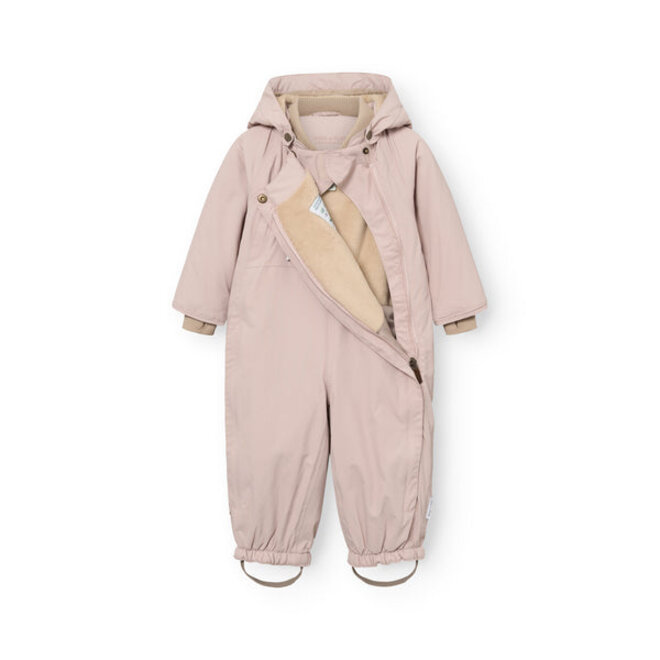 MATWISTI fleece lined snowsuit Cloudy rose