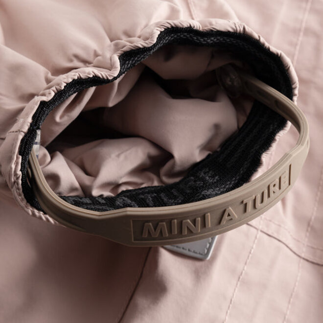 MATWISTI fleece lined snowsuit Cloudy rose