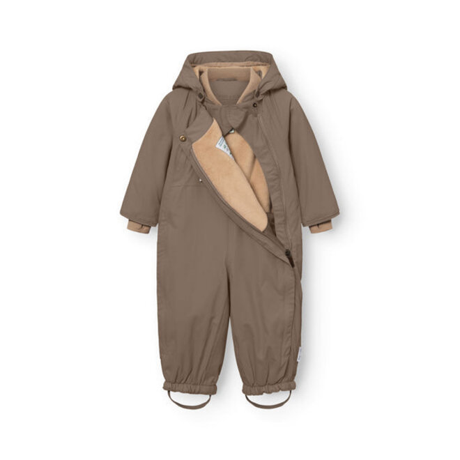 MATWISTI fleece lined snowsuit Morel grey