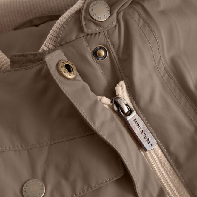 MATWISTI fleece lined snowsuit Morel grey