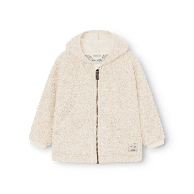MATLIFF teddyfleece jacket Angora cream