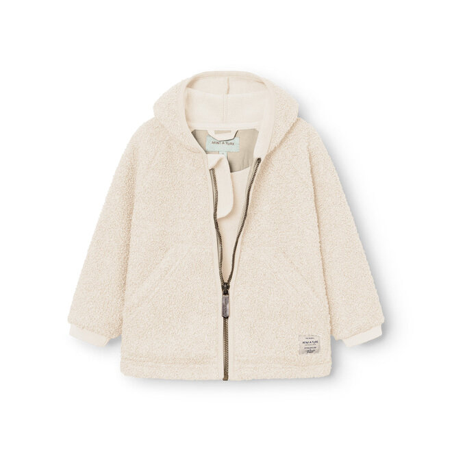 MATLIFF teddyfleece jacket Angora cream