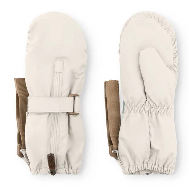 MATCESAR fleece lined mittens Angora cream