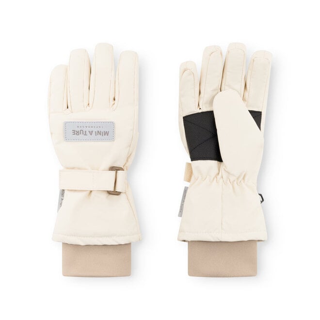 MATCELIO gloves Angora cream
