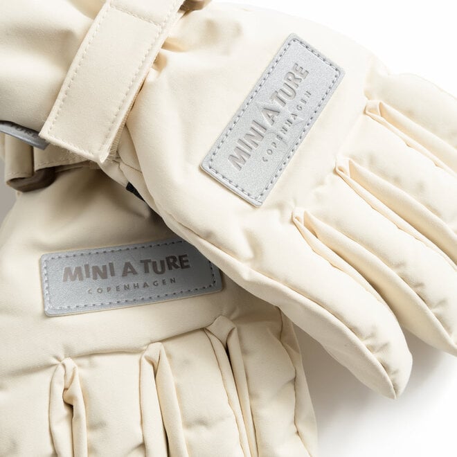 MATCELIO gloves Angora cream