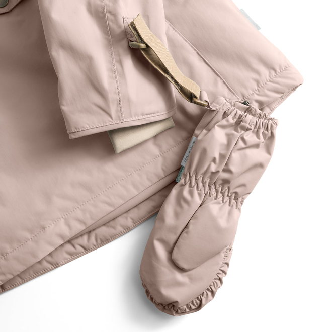 MATCESAR fleece lined mittens Cloudy rose