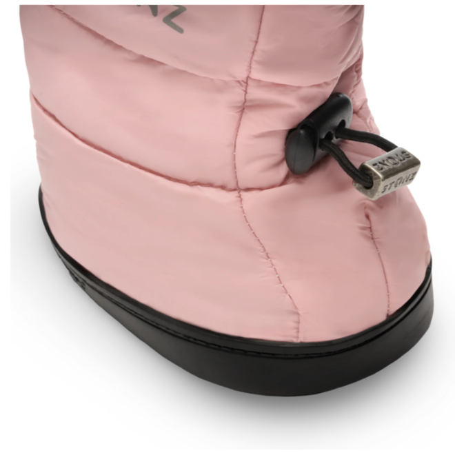 Stonz Baby Puffer Booties - Haze Pink