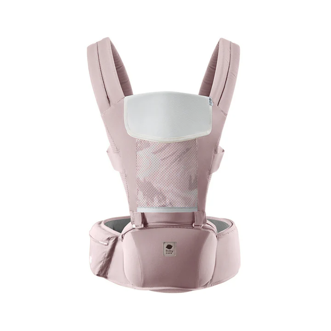 Babycare 2-in-1 Baby Carrier with Hip Seat Pink