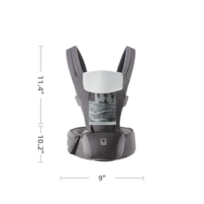 Babycare 2-in-1 Baby Carrier with Hip Seat Pink