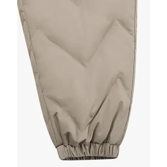 Recycled Nylon Quilted Cargo Down Pants Pine Wood