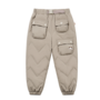 Recycled Nylon Quilted Cargo Down Pants Pine Wood