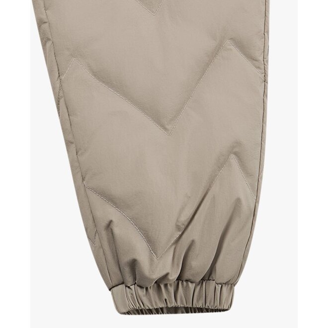 Recycled Nylon Quilted Cargo Down Pants Pine Wood