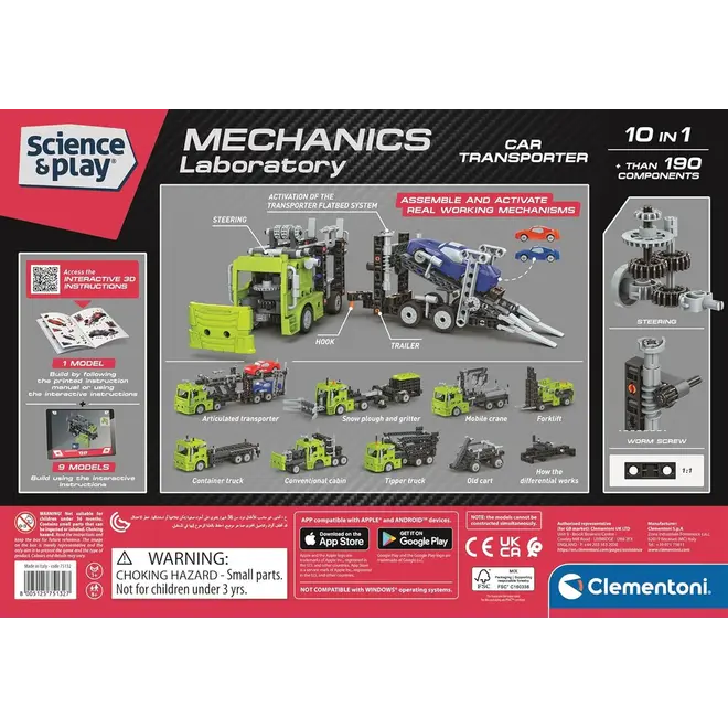 SCIENCE & PLAY: MECHANICS - CAR TRANSPORTER