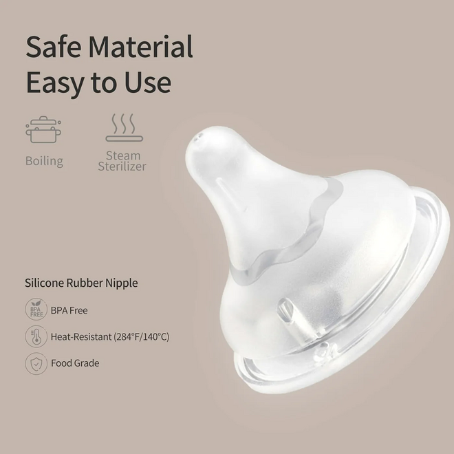 Pigeon - Nipple L (3-Pack) 6M+