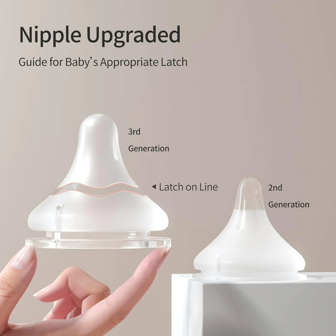 Pigeon - Nipple S (3-Pack) 1M+