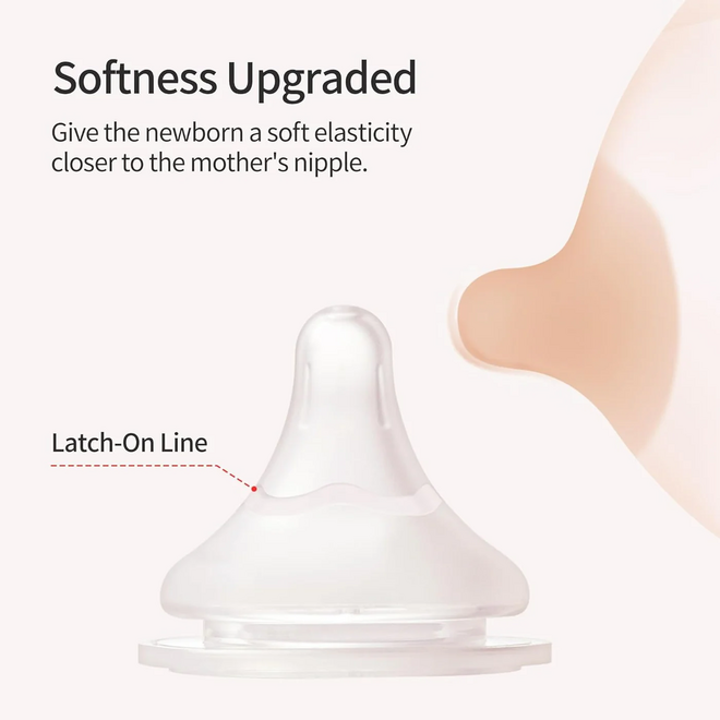 Pigeon - Nipple S (3-Pack) 1M+