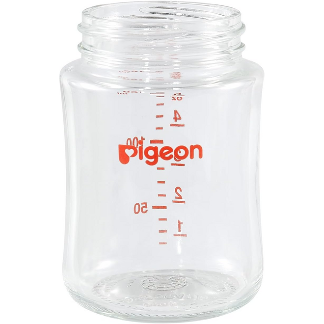 Pigeon - Glass Bottle 5oz (3-Pack) with SS Nipple 0M+