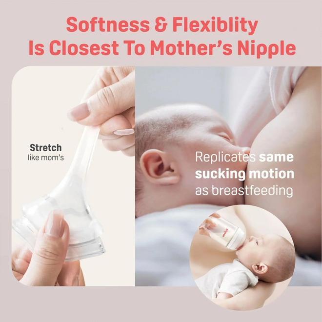 Pigeon - Glass Bottle 5oz (1-Pack) with SS Nipple 0M+