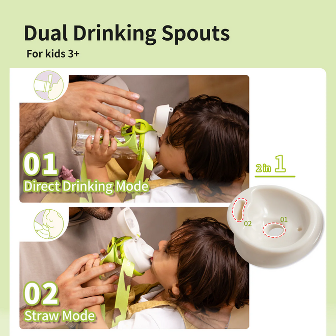 SugarBeans+Friends  Pigeon - Double Port PPSU Drinking Cup