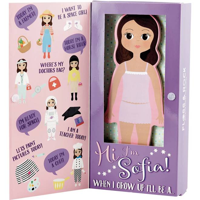 Sophia Magnetic Dress up Character