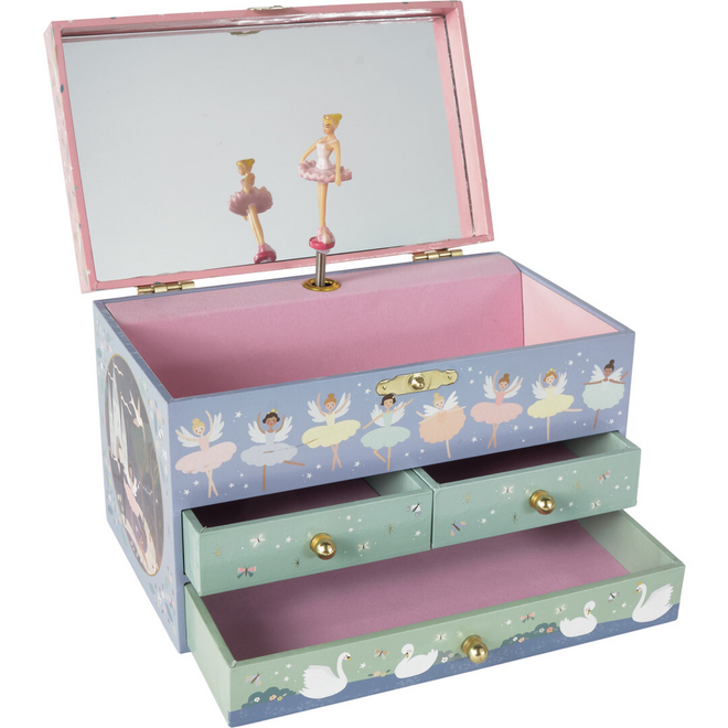 Enchanted 3 Drawer Jewellery Box