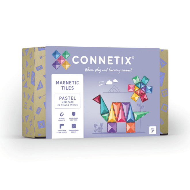 CONNETIX Pastel Mini Pack, 32 Pieces